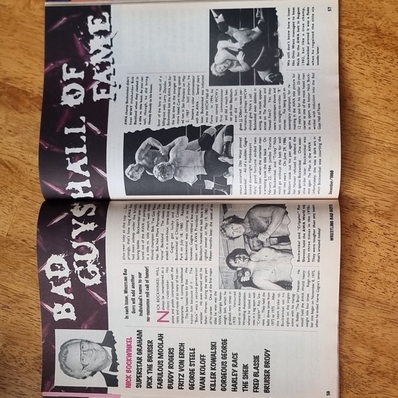 Wrestle America Magazine Publishers Of Pro Wrestling Illustrated December 1998 - Picture 7 of 9